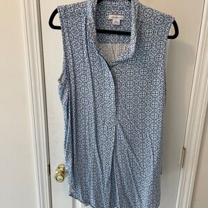 Liz Claiborne Sleeveless Blouse, XL